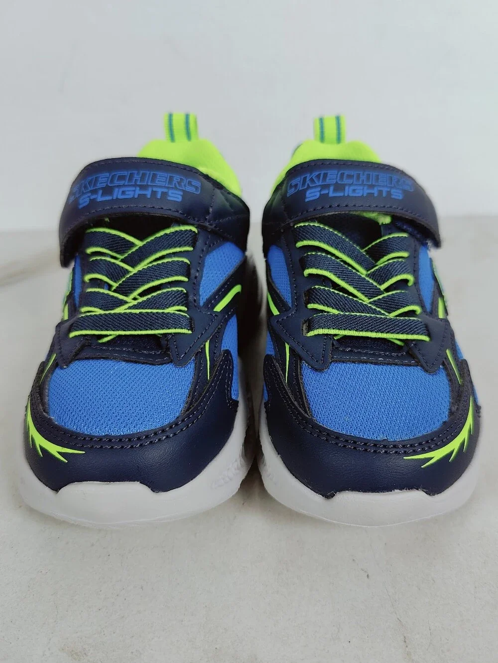 NIB Skechers Toddler Skechers S-Lights Meteor-Lights LED Light Up Sneakers, 11.5